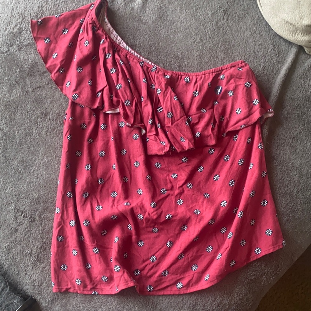 Off the shoulder shirt